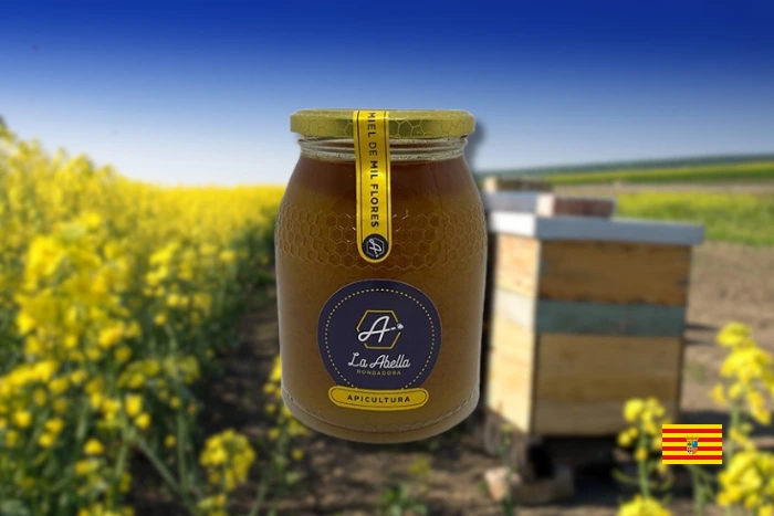 Miel 1Kg "La abella rondadora" Mil Flores image