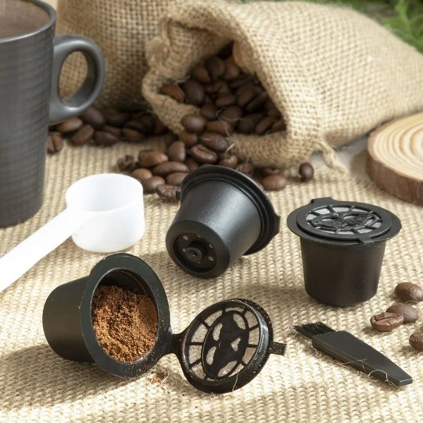 Set de 3 cápsulas de café reutilizables image