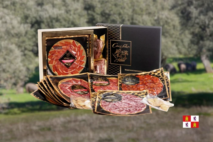 Degustación de ibéricos. 8 bandejas de 50g. image