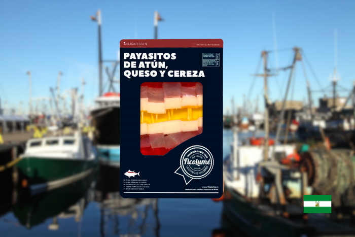 Payasitos de atún, queso y cereza. 10 uds. image