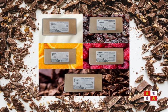 Degustación de chocolate artesano. 8 unidades con 5 variedades image