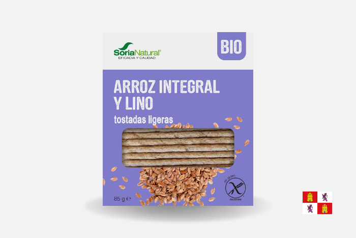 TOSTADAS DE ARROZ Y LINO 25*3,4 GRS image