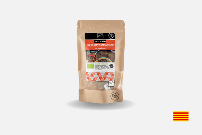 INFUSIÓN VEGGIE CHAI CON CÚRCUMA ECO 15 BOLSAS 30GR image