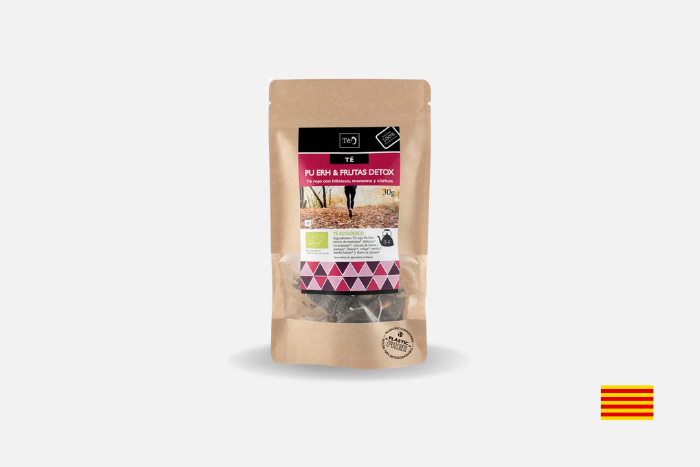 TÉ ROJO & FRUTAS DETOX ECO 15 BOLSAS 30GR image