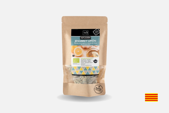 INFUSIÓN JENGIBRE Y LIMÓN ECO 15 BOLSAS 30GR image