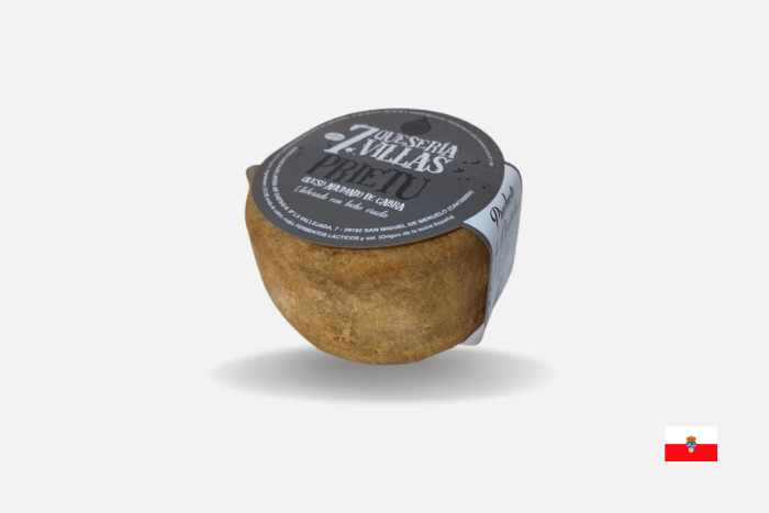 QUESO AHUMADO DE CABRA PRIETU. 500GR image