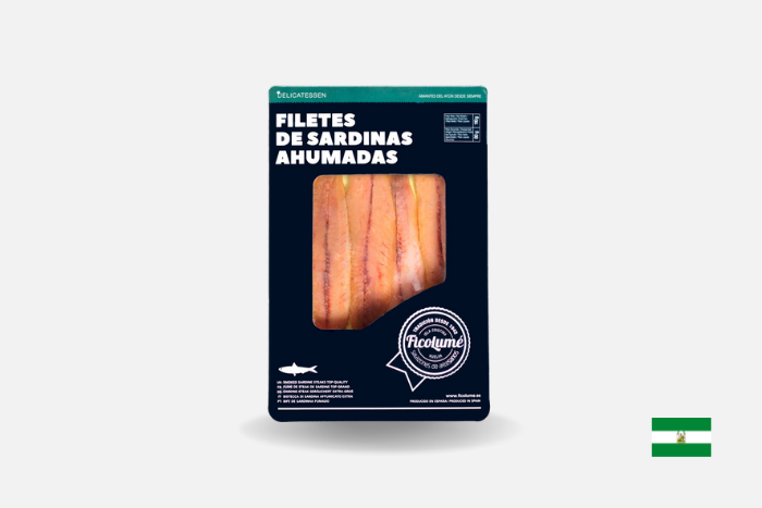 FILETE DE SARDINAS AHUMADAS 400GR image
