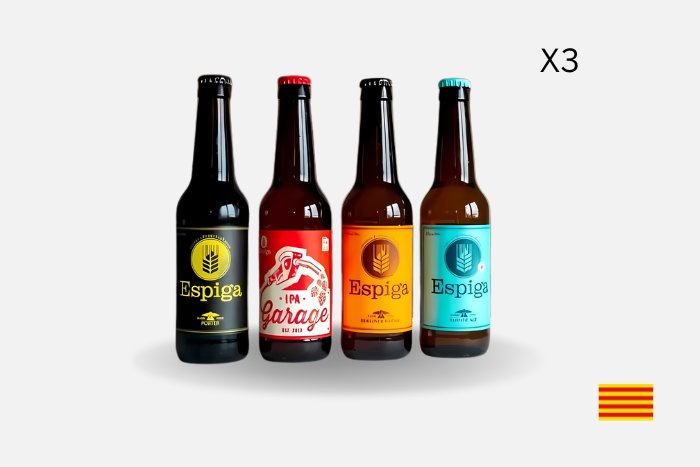 SURTIDO 4 VARIEDADES DE CERVEZA ARTESANAL image