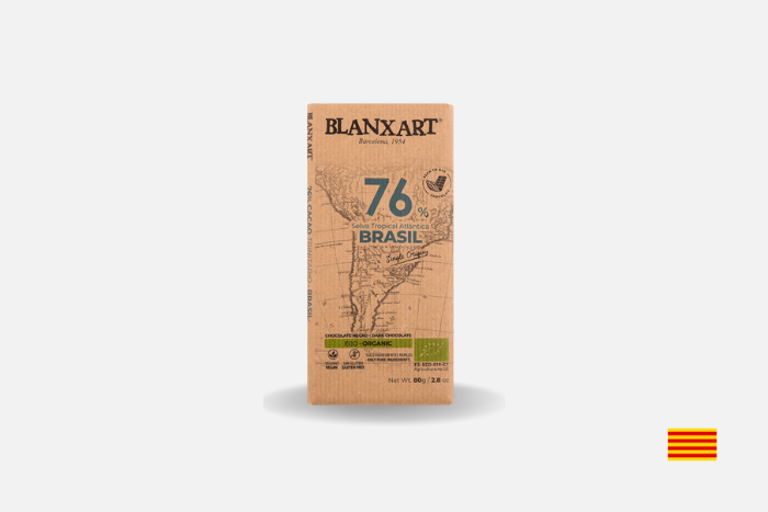 CHOCOLATE NEGRO 76% ECO 75GR image