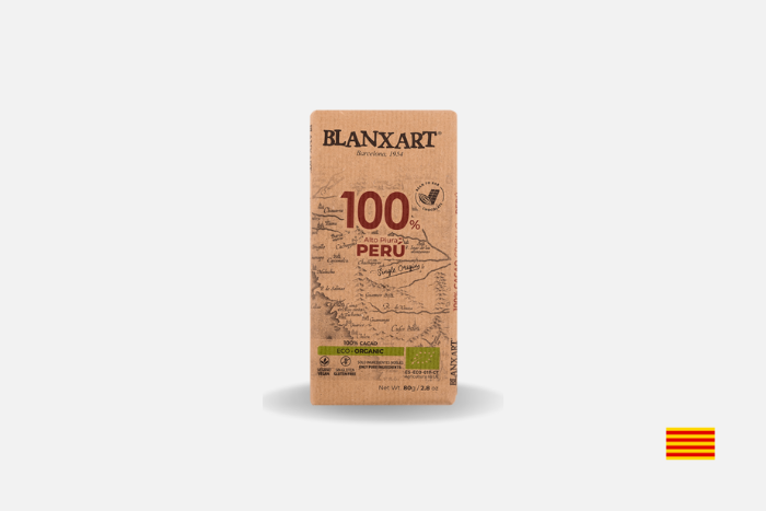 CHOCOLATE NEGRO 100%  ECO 75GR image